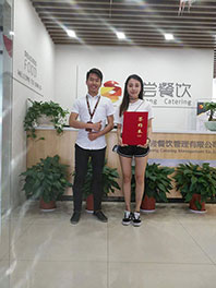 祝贺:广东佛山张女士加盟汝矣岛炒酸奶项目