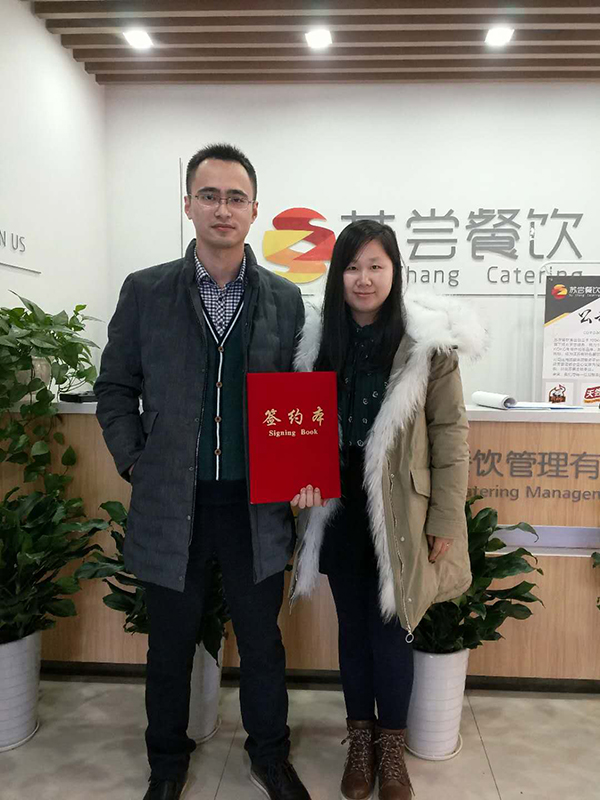 祝贺:苏州园区王先生成功签约天尝上腿鸡排