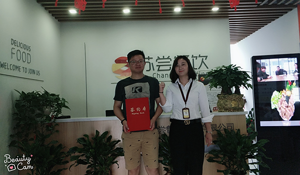祝贺:镇江陈先生成功加盟汝矣岛炒酸奶