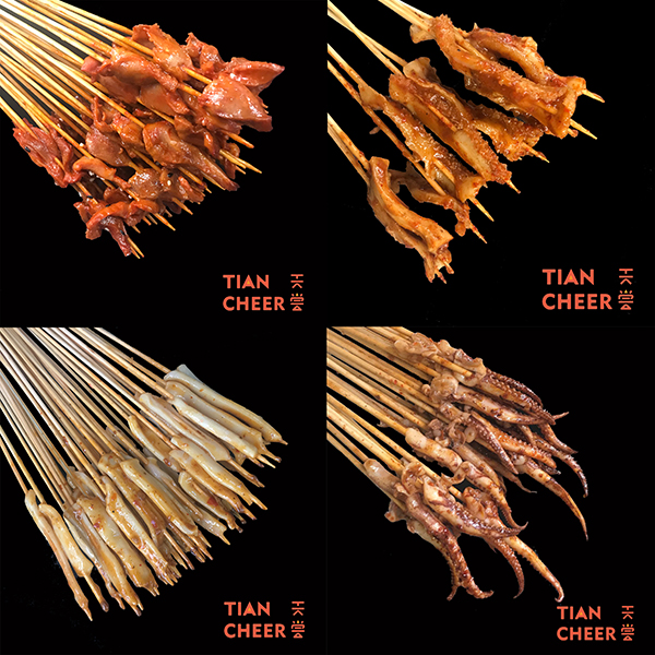 天尝小串:夜宵里最火爆的烤鸭肠,怎么吃也吃不腻!