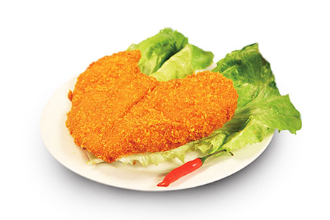 天尝爱心大鸡排