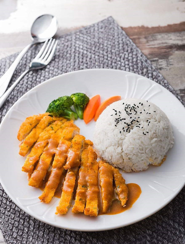 鸡排饭