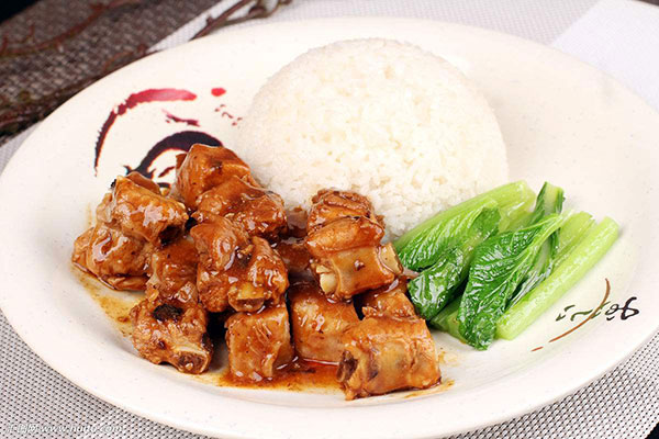 鸡排饭