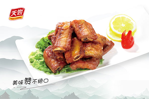 天尝油炸排骨