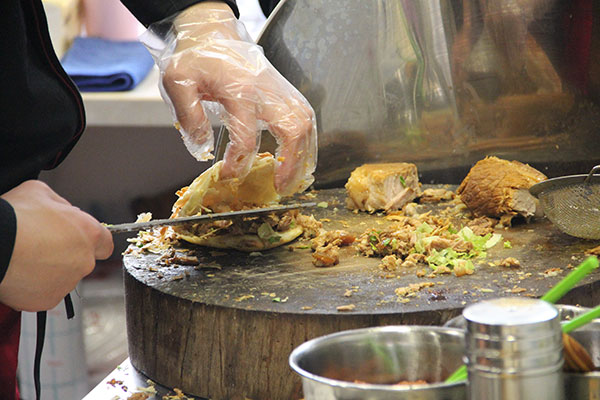西门小少肉夹馍