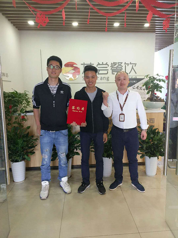 祝贺:江西南昌盛先生成功签约里脊肉串项目
